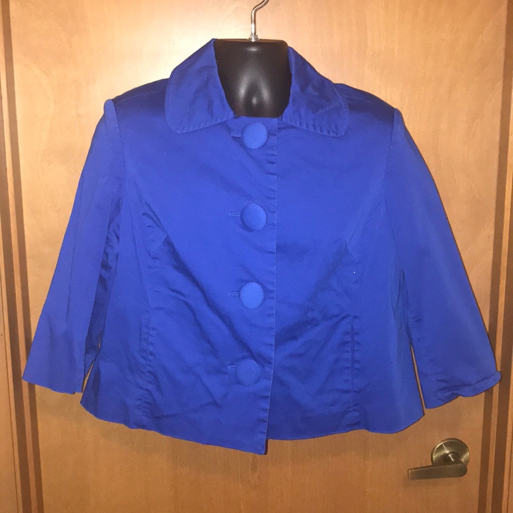 🔥DM woman blue mod jacket 1X